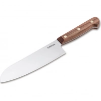 Кухонный нож Boker Cottage-Craft Santoku, сталь С75, рукоять дерево купить в Нальчике