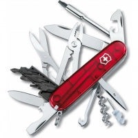 Нож перочинный Victorinox CyberTool, сталь X55CrMo14, рукоять Cellidor®, полупрозрачный красный купить в Нальчике