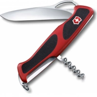 Нож перочинный Victorinox RangerGrip 63, сталь X55CrMo14, рукоять полиамид, красно-чёрный купить в Нальчике