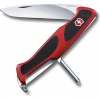 Нож перочинный Victorinox RangerGrip, сталь X50CrMoV15, рукоять нейлон, красно-чёрный купить в Нальчике