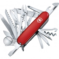 Нож перочинный Victorinox SwissChamp, сталь X55CrMo14, рукоять Cellidor®, красный купить в Нальчике