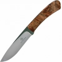 Нож с фиксированным клинком Arno Bernard Buffalo, сталь N690, рукоять Spalted Maple купить в Нальчике