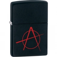 Зажигалка ZIPPO Classic А с покрытием Black Matte, латунь/сталь, чёрная, матовая, 36x12x56 мм купить в Нальчике