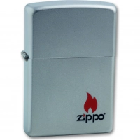 Зажигалка ZIPPO Satin Chrome, латунь с ник.-хром. покрыт., серебр., матовая, 36х56х12 мм купить в Нальчике